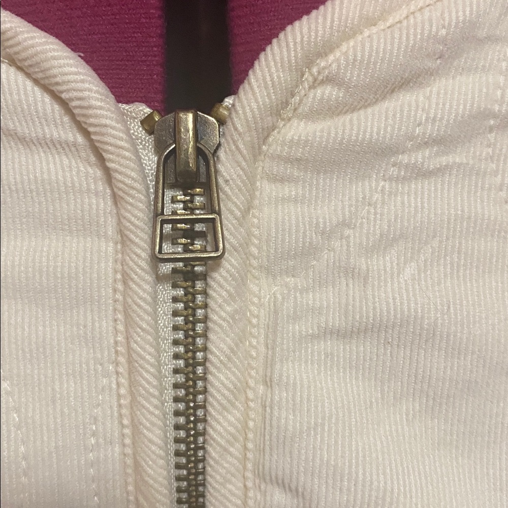 Universal Thread Ivory Puffer Jacket - image 3